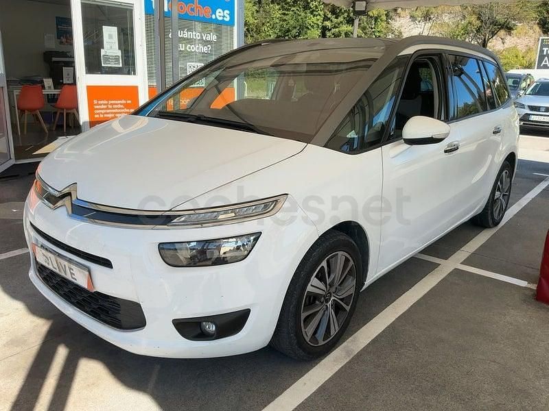 Usado Citroën Grand C4 Picasso Feel 130 CV (95 kW) 2015 Blanco Monovolumen
