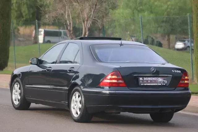 Usado Mercedes S500 306 CV (225 kW) 2000 Azul Berlina