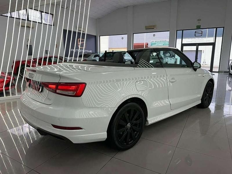 Usado Audi A3 Cabriolet S-Line 116 CV (85 kW) 2017 Blanco Descapotable