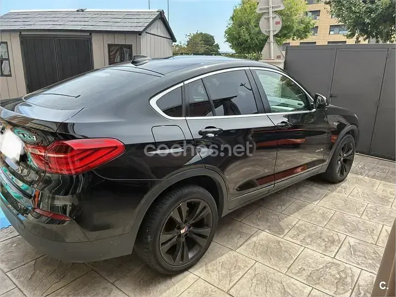 Usado BMW X4 190 CV (139 kW) 2017 Negro SUV
