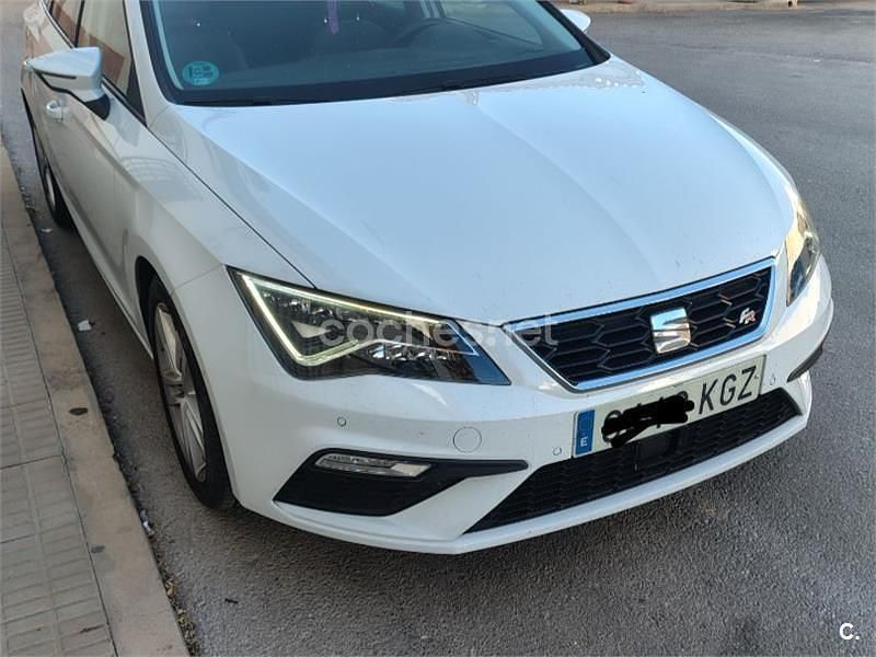 Blanco Usado 2018 Seat Leon ST FR Familiar | 15.000 € (Precio justo) - Imagen 1/4