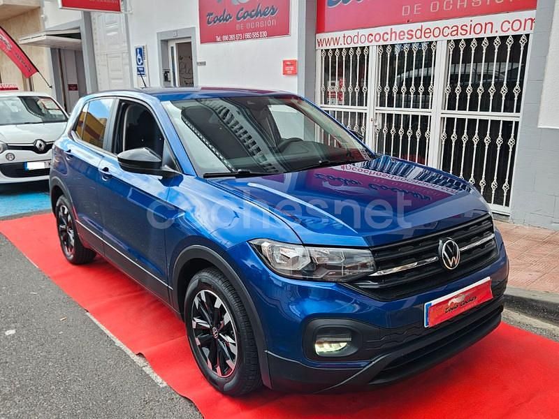 Usado VW T-Cross Edition 95 CV (69 kW) 2021 Azul SUV