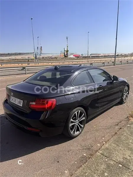 Usado BMW 220 218 CV (160 kW) 2014 Negro Coupe