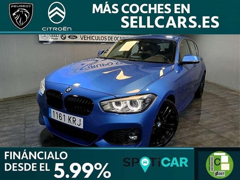 Azul Usado 2018 BMW 120 M Sport Utilitario | 20.990 € (Precio justo) - Imagen 1/4