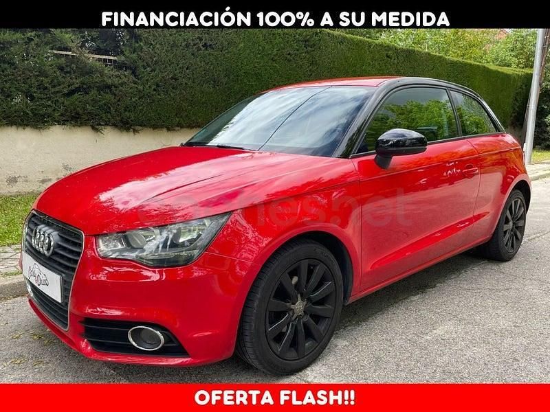Usado Audi A1 Premium 86 CV (63 kW) 2013 Rojo Utilitario