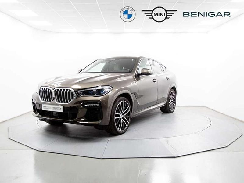 Marrón Usado 2020 BMW X6 SUV | 64.400 € (Un poco caro) - Imagen 1/4