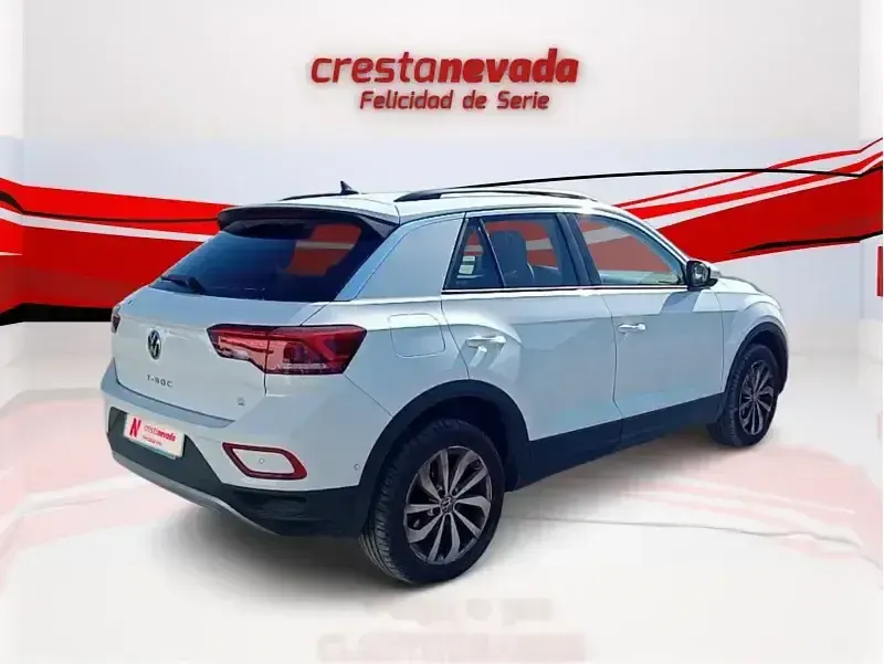 Usado VW T-Roc 150 CV (110 kW) 2025 Blanco SUV