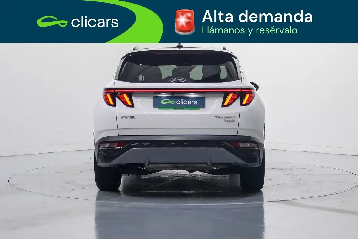 Usado Hyundai Tucson 150 CV (110 kW) 2021 Blanco SUV