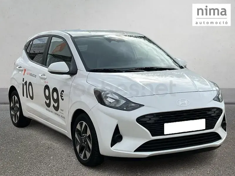 Usado Hyundai i10 63 CV (46 kW) 2025 Blanco Utilitario
