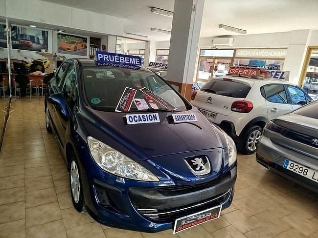 Usado Peugeot 308 Sport 120 CV (88 kW) 2008 Azul Utilitario