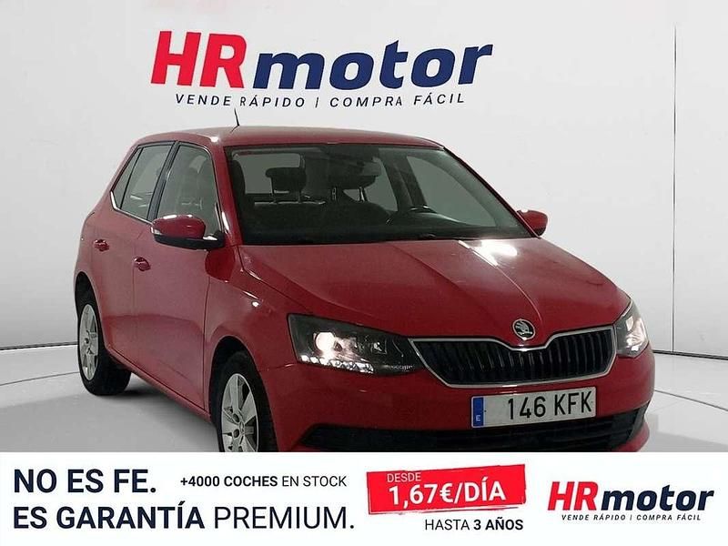 Usado Skoda Fabia Ambition 75 CV (55 kW) 2017 Rojo Utilitario