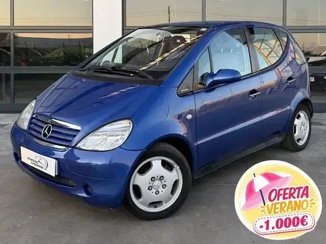 Usado Mercedes A170 90 CV (66 kW) 1999 Azul Utilitario