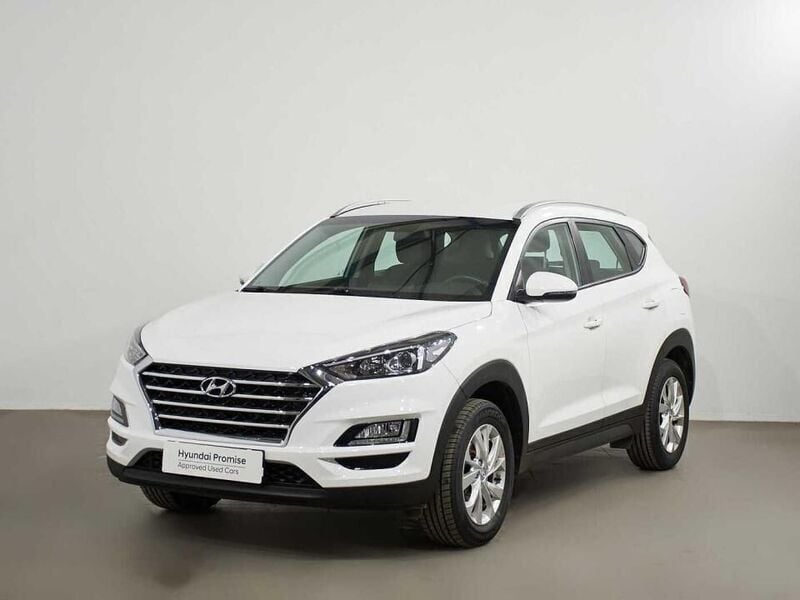 Polar white Usado 2019 Hyundai Tucson SUV | 17.990 € (Precio justo) - Imagen 1/4