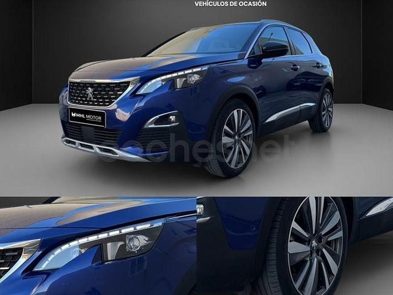 Usado Peugeot 3008 GT-line 131 CV (96 kW) 2020 Azul SUV