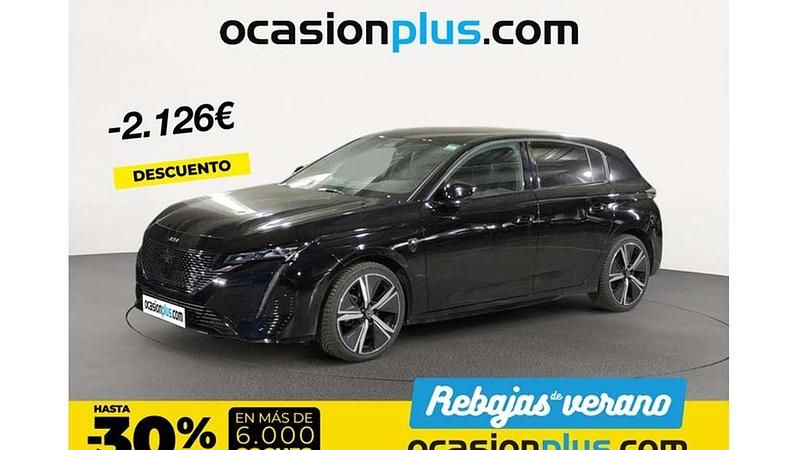 Negro Usado 2024 Peugeot 308 GT Utilitario | 21.264 € (Buen precio) - Imagen 1/3
