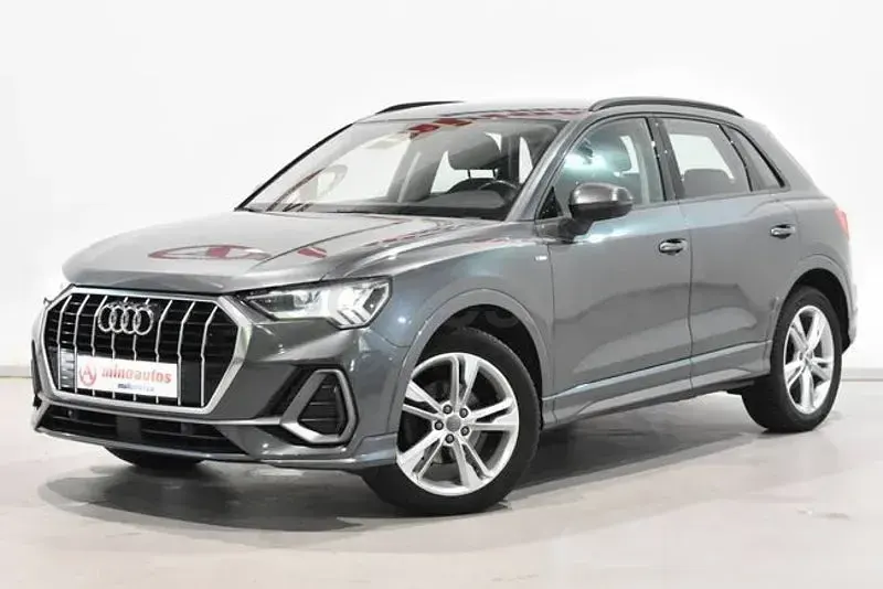 Usado Audi Q3 S-Line 150 CV (110 kW) 2019 Gris SUV