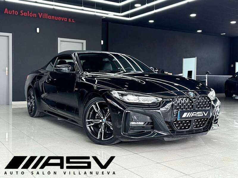 Negro Usado 2024 BMW 420 M Sport Descapotable | 48.900 € (Un poco caro) - Imagen 1/4