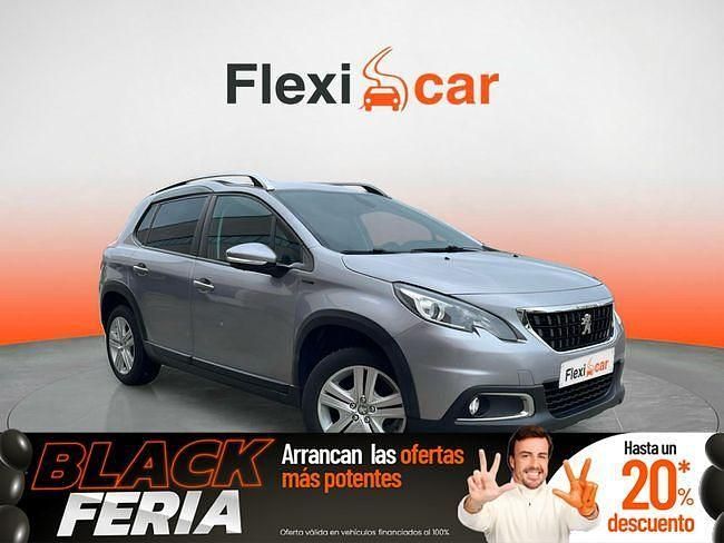 Gris Usado 2019 Peugeot 2008 Signature Sky SUV | 10.290 € (Super precio) - Imagen 1/4