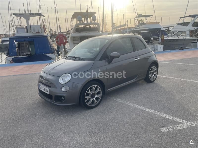 Gris / plata Usado 2013 Fiat 500 Street Berlina | 5700 € (Super precio) - Imagen 1/4