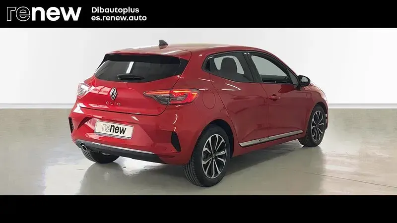 Usado Renault Clio V Techno 90 CV (66 kW) 2025 Rojo Berlina