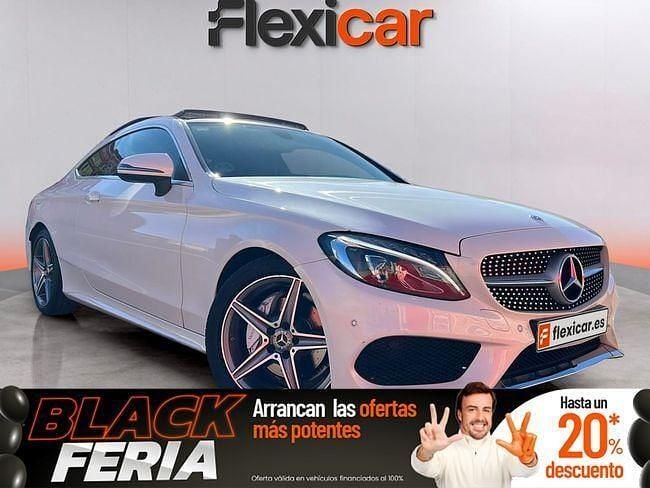 Blanco Usado 2018 Mercedes C220 Coupe | 24.790 € (Precio justo) - Imagen 1/4