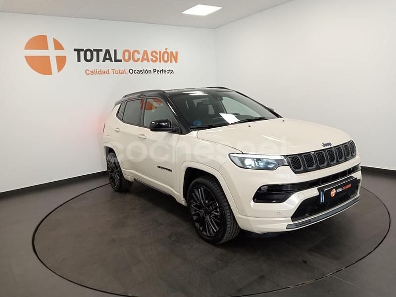 Blanco Usado 2021 Jeep Compass Limited SUV | 26.990 € (Caro) - Imagen 1/4