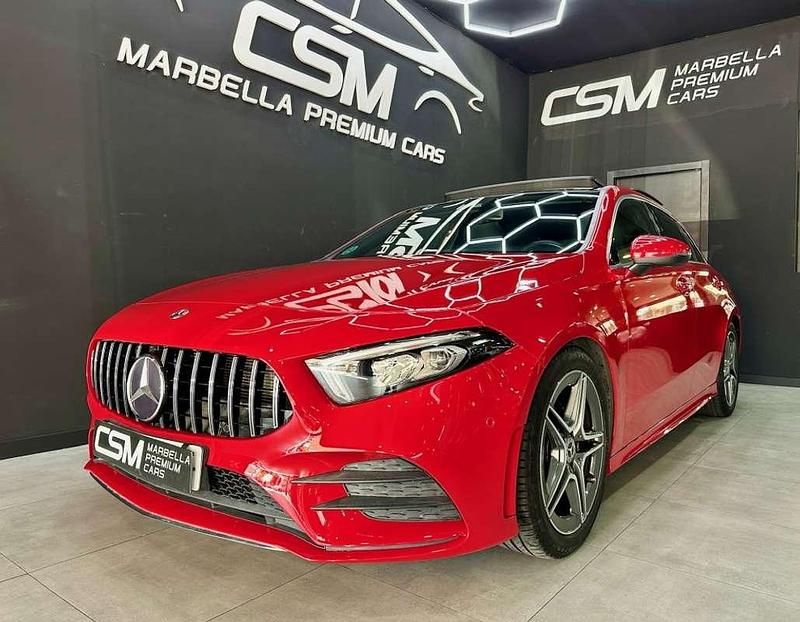 Rojo Usado 2019 Mercedes A180 Utilitario | 25.990 € (Un poco caro) - Imagen 1/4