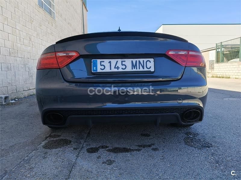 Usado Audi S5 354 CV (260 kW) 2008 Gris / plata Coupe