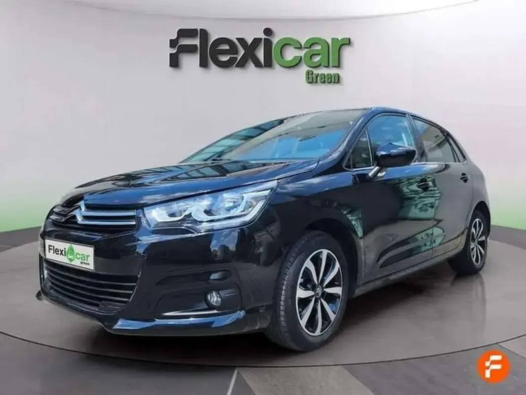 Usado Citroën C4 Feel 110 CV (80 kW) 2017 Negro Utilitario