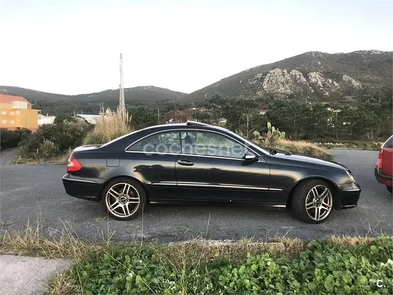 Occasion Mercedes CLK240 Elegance 170 PK (125 kW) 2004 Blauw Coupé