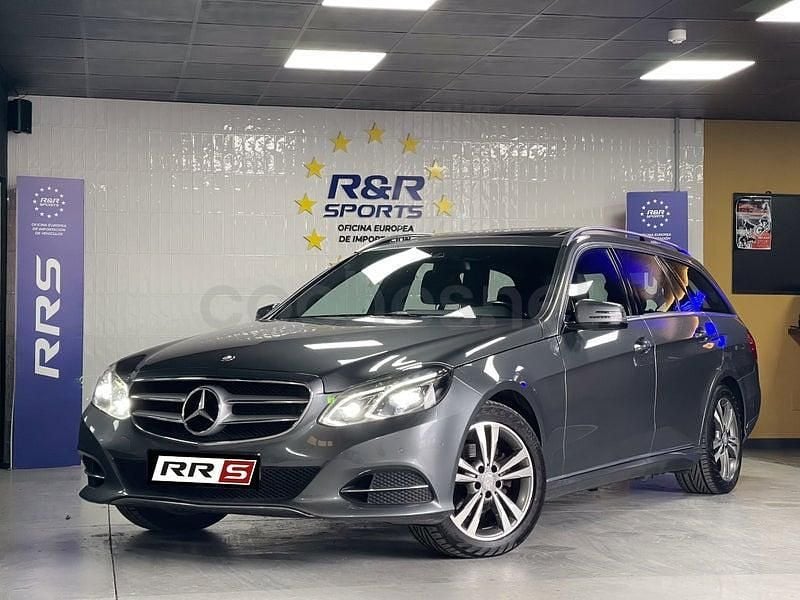 Gris / plata Usado 2016 Mercedes E200 Avantgarde Familiar | 17.990 € (Precio justo) - Imagen 1/4