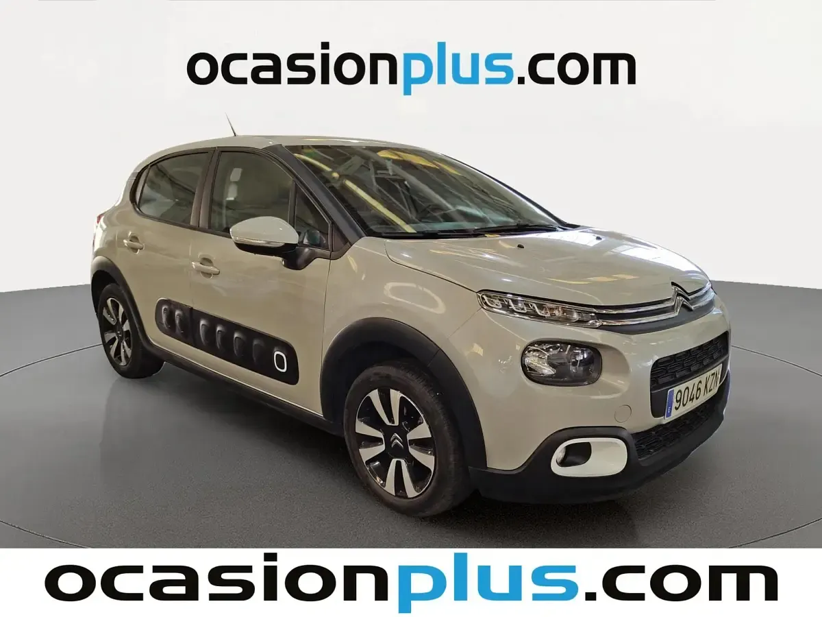 Usado Citroën C3 Feel 82 CV (60 kW) 2019 Beige Utilitario