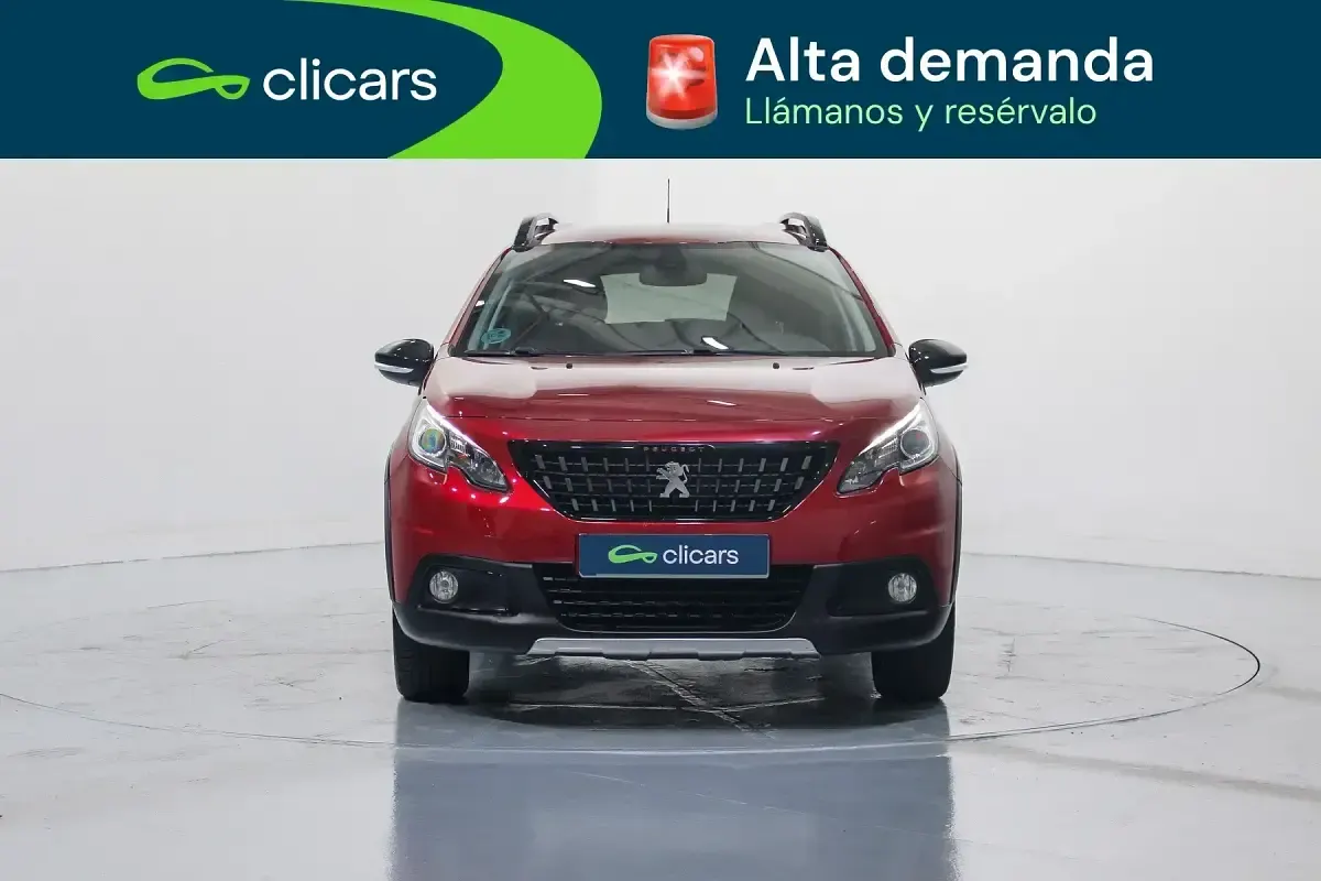 Usado Peugeot 2008 GT-line 130 CV (95 kW) 2018 Rojo SUV