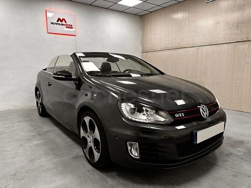 Usado VW Golf Cabriolet GTI 211 CV (155 kW) 2014 Negro Descapotable
