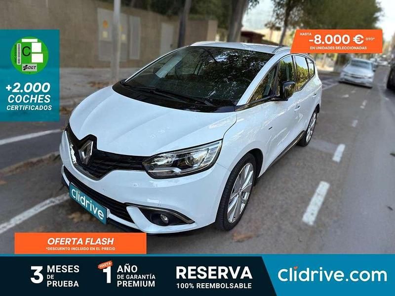 Blanco Usado 2018 Renault Scénic IV LIMITED Monovolumen | 11.990 € (Super precio) - Imagen 1/3