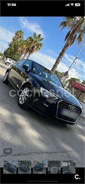 Usado Audi A3 116 CV (85 kW) 2017 Negro Berlina