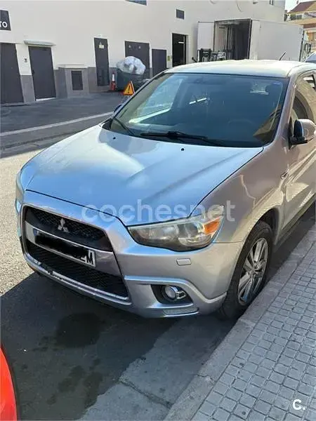 Usado Mitsubishi ASX Motion 116 CV (85 kW) 2010 Gris / plata SUV