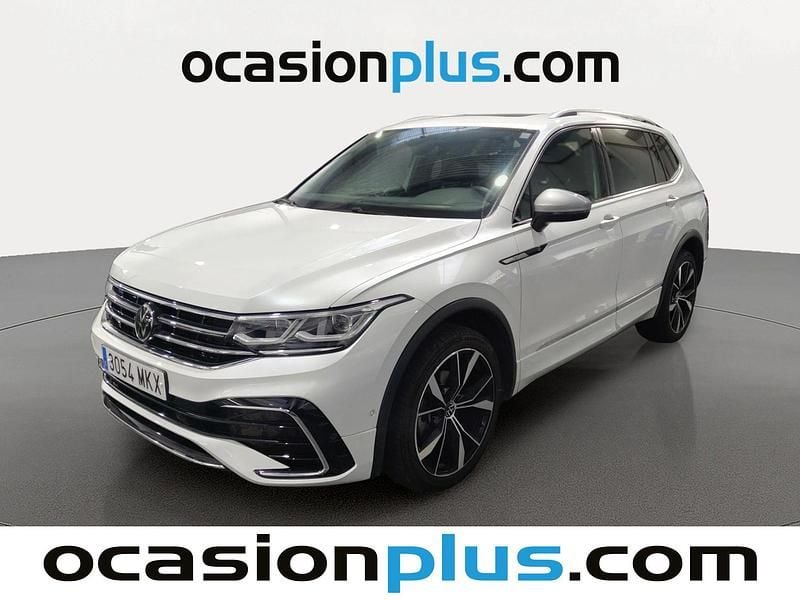 Blanco Usado 2023 VW Tiguan Allspace R-line SUV | 39.910 € (Precio justo) - Imagen 1/4