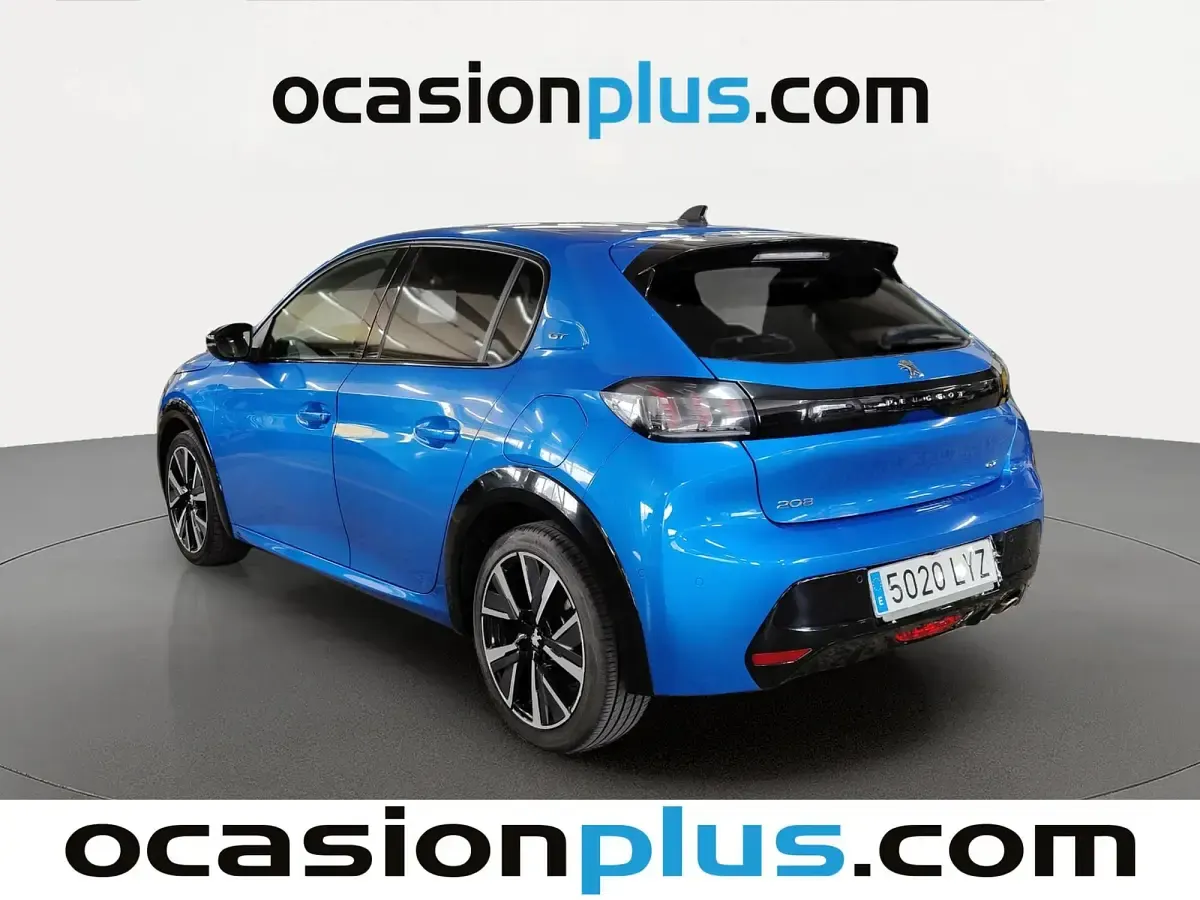 Usado Peugeot 208 GTi 102 CV (75 kW) 2022 Azul Utilitario