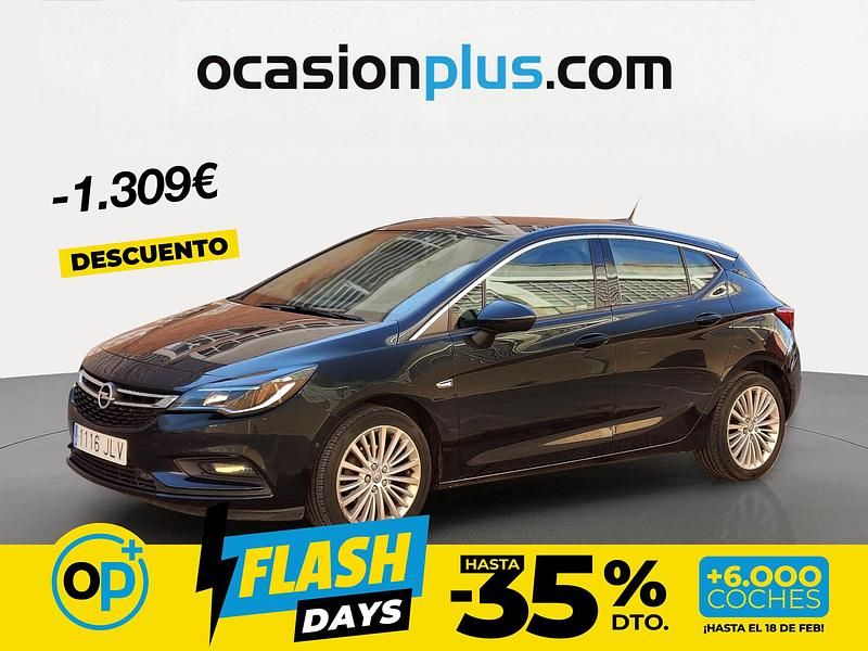 Usado Opel Astra Excellence 125 CV (91 kW) 2016 Negro Utilitario