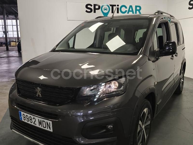 Gris / plata Usado 2023 Peugeot Rifter GT Monovolumen | 21.400 € (Un poco caro) - Imagen 1/4