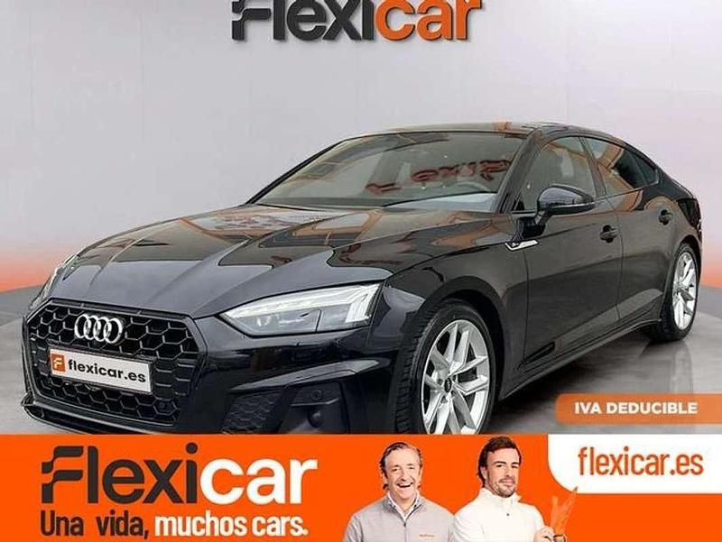 Negro Usado 2021 Audi A5 Sportback S-Line Berlina | 29.890 € (Super precio) - Imagen 1/4