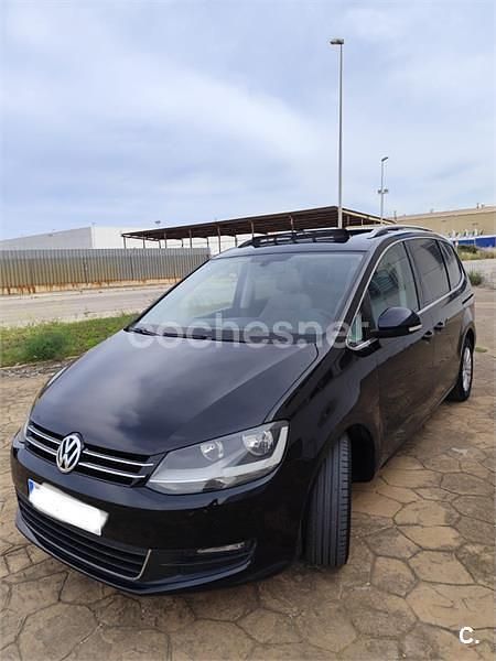 Negro Usado 2010 VW Sharan Advance Monovolumen | 10.500 € (Precio justo) - Imagen 1/4
