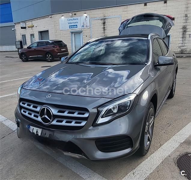 Gris / plata Usado 2018 Mercedes GLA180 AMG line SUV | 21.000 € (Precio justo) - Imagen 1/4