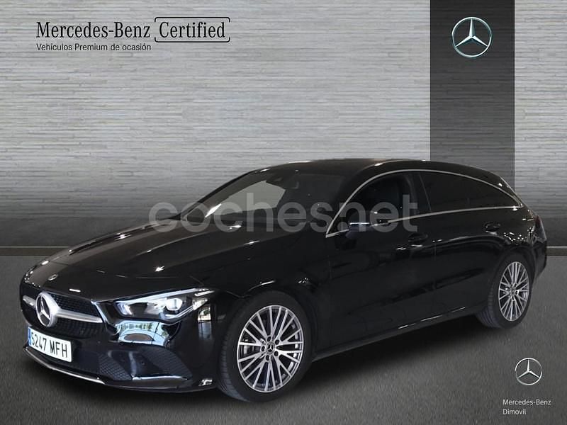 Negro noche Usado 2023 Mercedes CLA200 Shooting Brake Familiar | 32.900 € (Buen precio) - Imagen 1/4