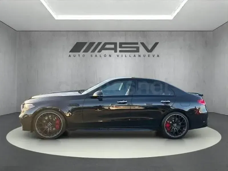 Usado Mercedes C63S AMG 680 CV (500 kW) 2024 Negro Berlina