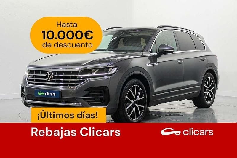Gris Usado 2020 VW Touareg R-line SUV | 41.890 € (Buen precio) - Imagen 1/4