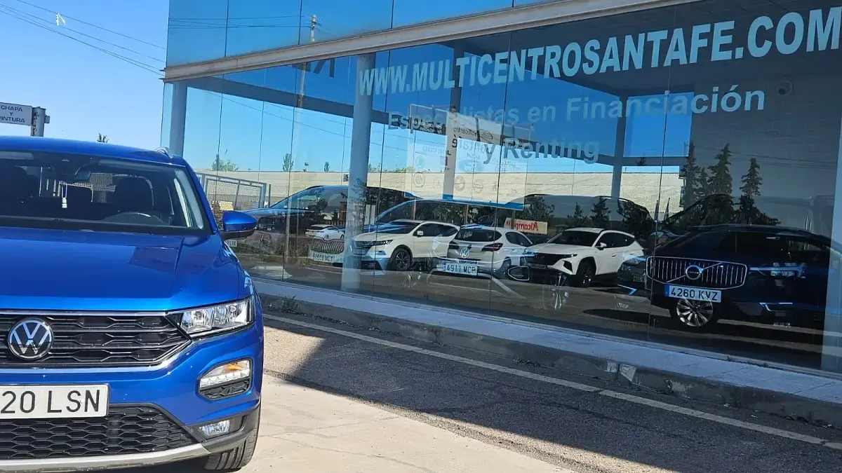 Usado VW T-Roc Advance 150 CV (110 kW) 2021 Azul SUV