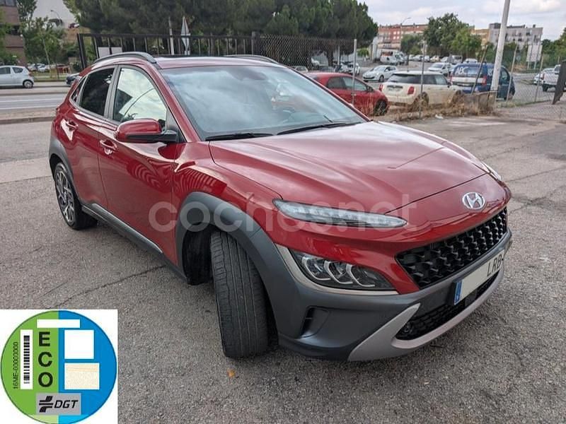 Granate Usado 2021 Hyundai Kona Style SUV | 21.500 € (Precio justo) - Imagen 1/4