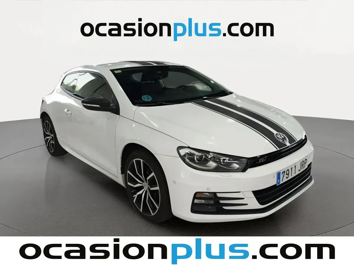 Usado VW Scirocco R-line 125 CV (91 kW) 2016 Blanco Coupe